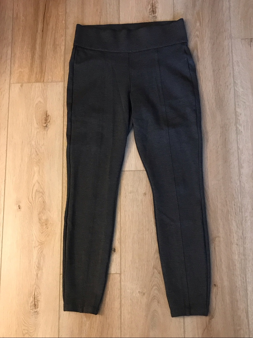 Old Navy Dark Charcoal Ponte High-Waist Stevie Ankle Leggings Size Small